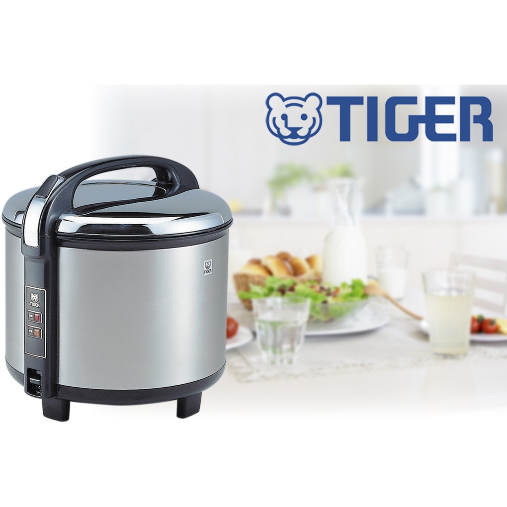 Nồi cơm điện Tiger JCC-2700 - Màu Bạc - Dung tích 2.7L - Công suất 1000w - Bảo hành 12 tháng