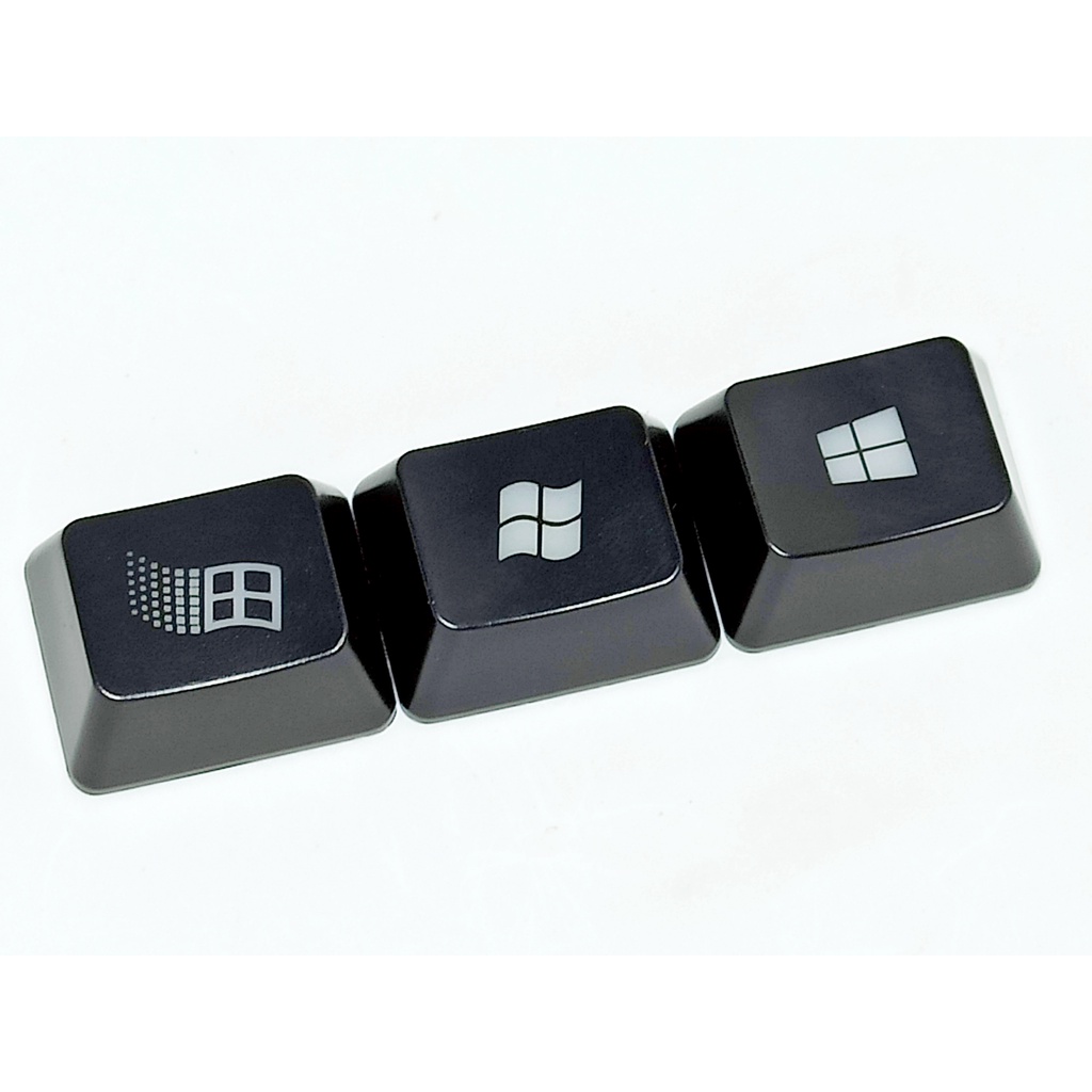 Nút Bàn Phím Cơ Màu Đen Bằng ABS Độc Đáo Cho win alt 1.25X r1 Win98Xp 10