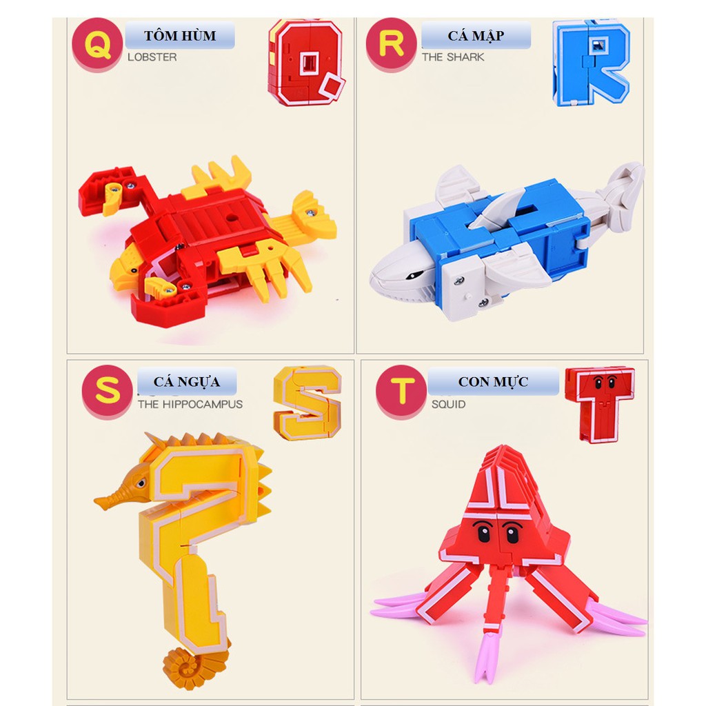 CHỮ CÁI BIẾN HÌNH THÔNG MINH