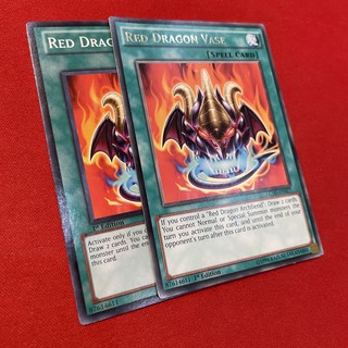 [Thẻ Bài Yugioh Chính Hãng] Red Dragon Vase