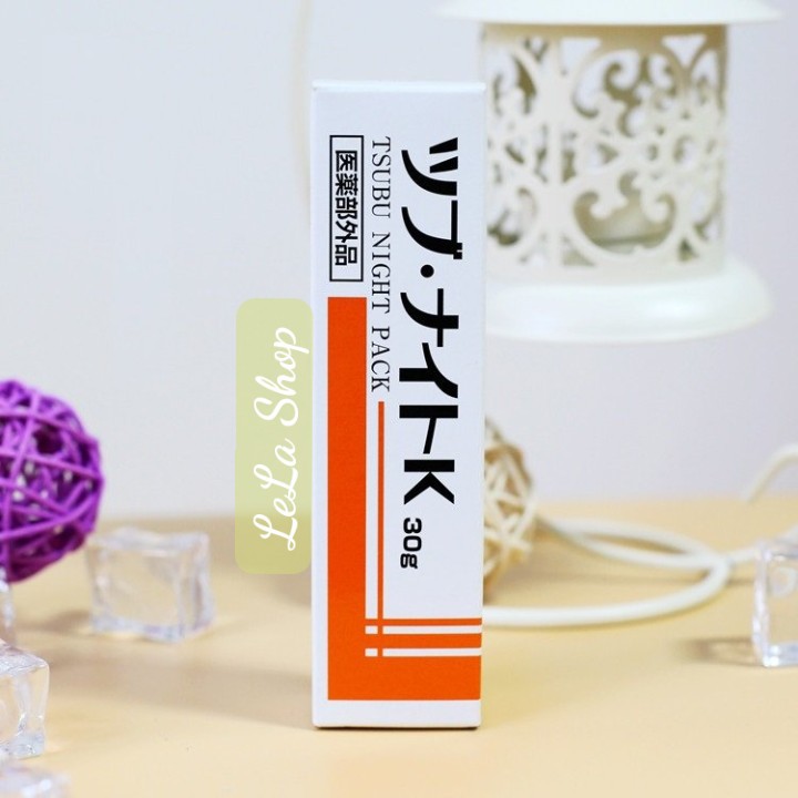 Kem Bôi Mụn Thịt Tsubu Night Pack 30g Nhật Bản