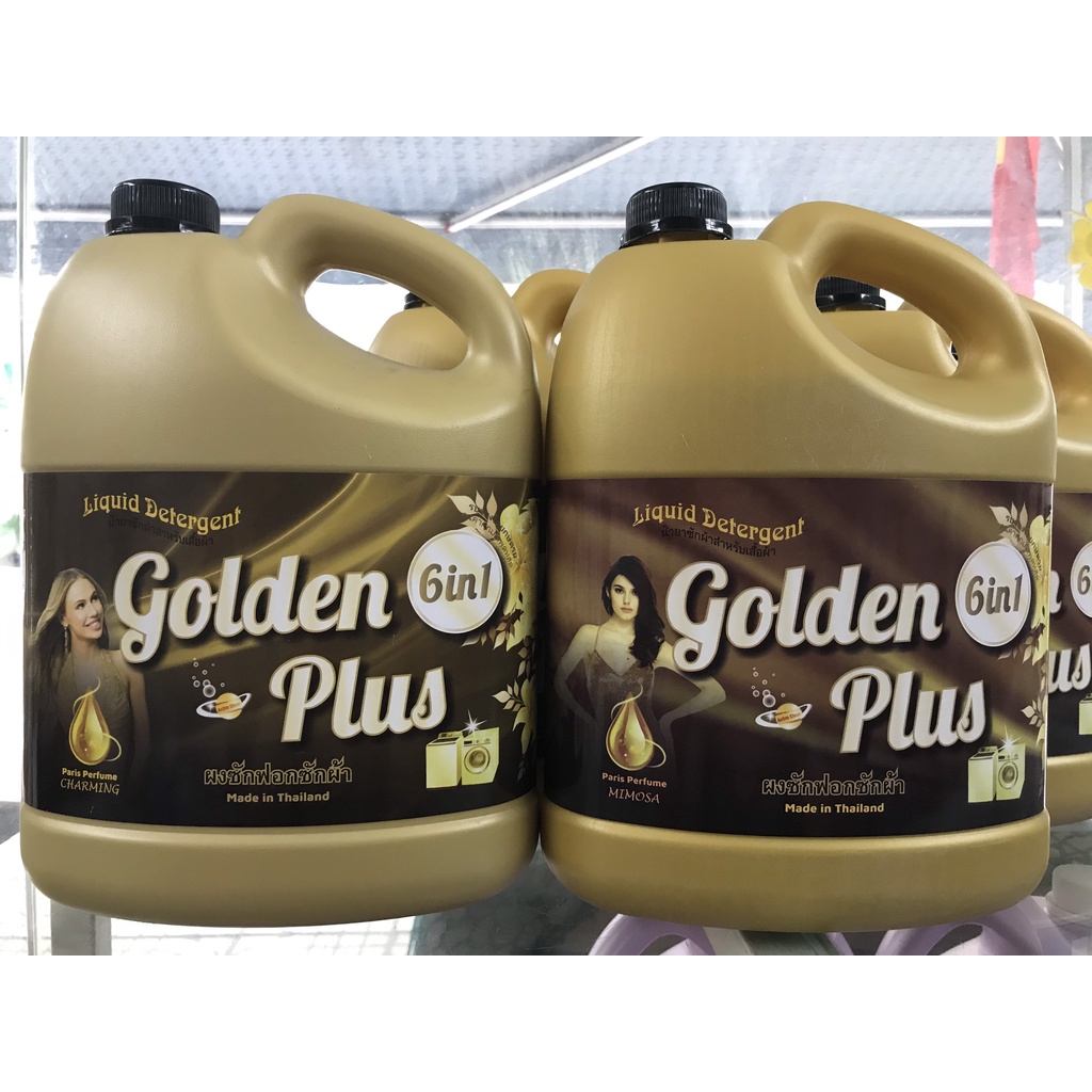 Nước giặt xả cao cấp GOLDEN PLUS 3500ml Thái Lan