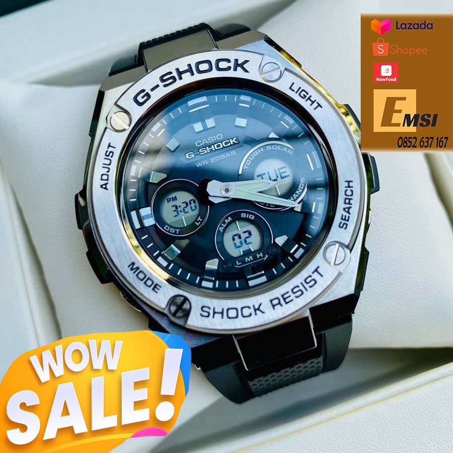 Đồng hồ Casio G-Shock Đôi GST-S310-1A & MSG-S200-7A