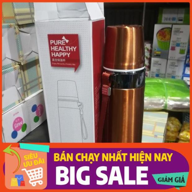 [GIẢM GIÁ SIÊU SỐC] Bình giữ nhiệt inox cao cấp 750ml