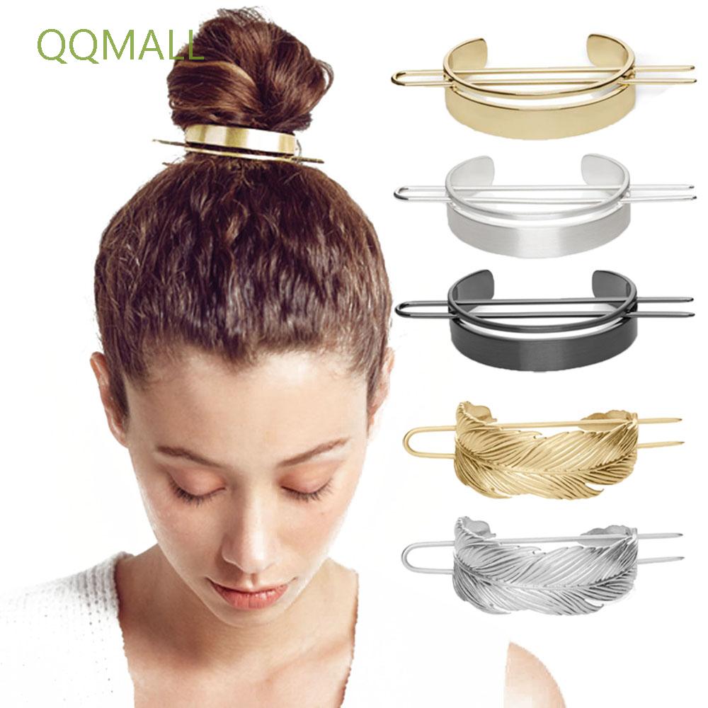 Kẹp tóc tròn bằng hợp kim cao cấp dành cho nữ