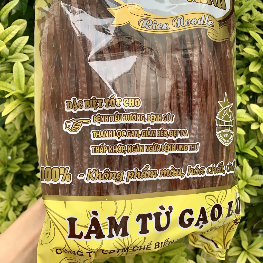 Phở gạo lứt đỏ Hoàng Minh - Dành cho chế độ ăn kiêng/eat clean/giảm cân