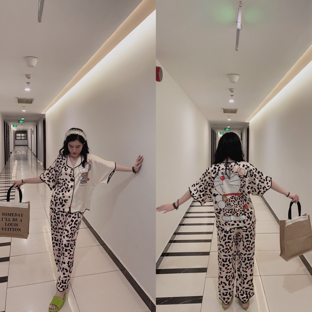 [Đồ Ngủ] Đồ Ngủ Pijama Cực Mát Nữ