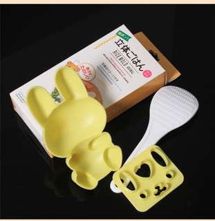 (Có Sẵn) Khuôn Làm Cơm Bento Hình Thỏ