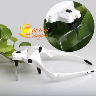 Kính lúp đeo mắt có đèn V4