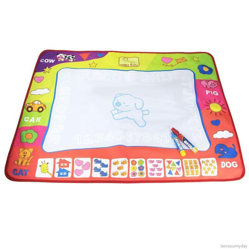 Thảm lót làm trò chơi vẽ màu dành cho bé