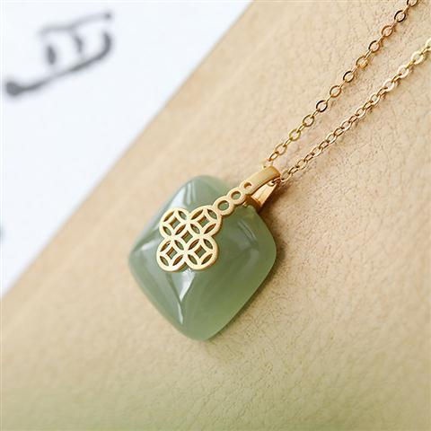 Vòng cổ Mặt Đồng Xu Cổ Điển