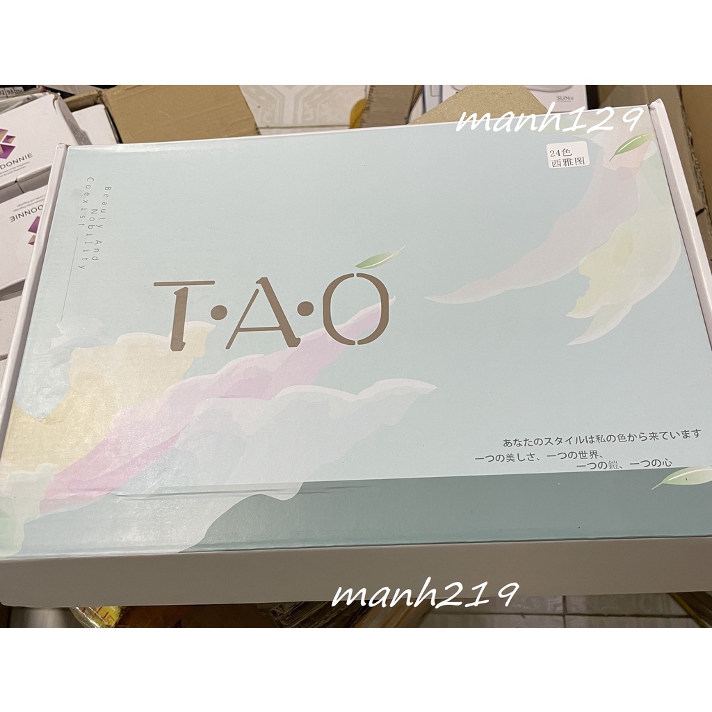 Set sơn gel TAO 24 màu ( TẶNG BẢNG MÀU ) Full Hộp - manh219
