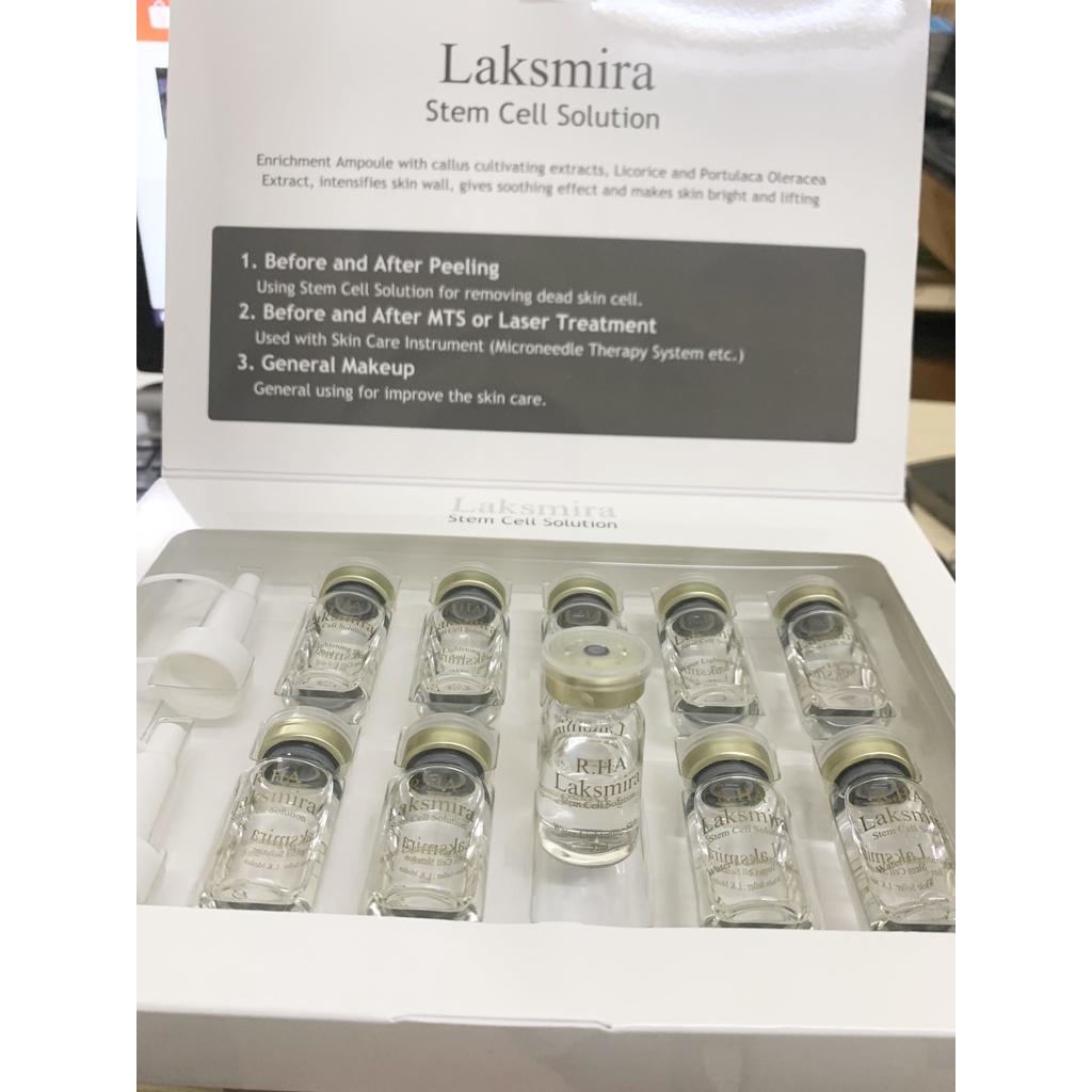 1 lọ tế bào gốc LAKSMIRA STEM CELL SOLUTION 5ml