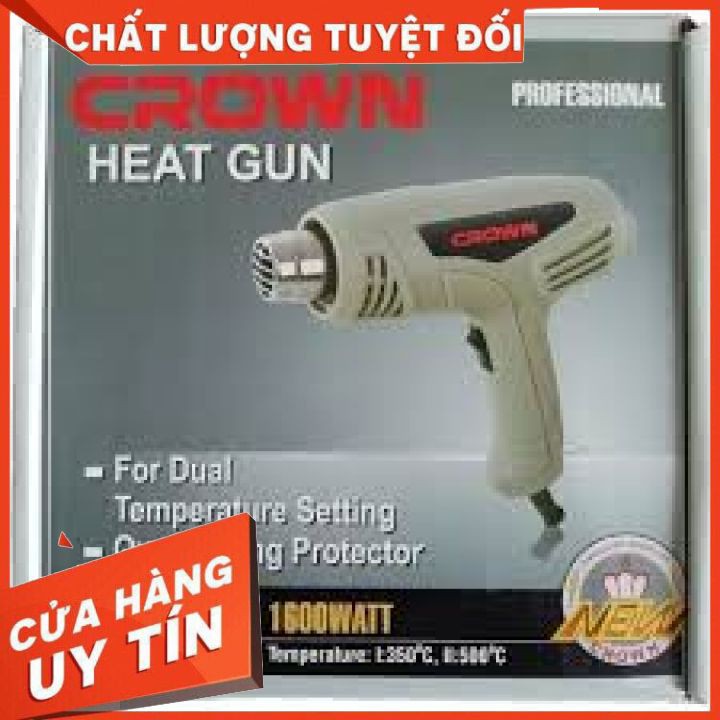 Phụ kiện makita - Máy thổi hơi nóng Crown model CT19017