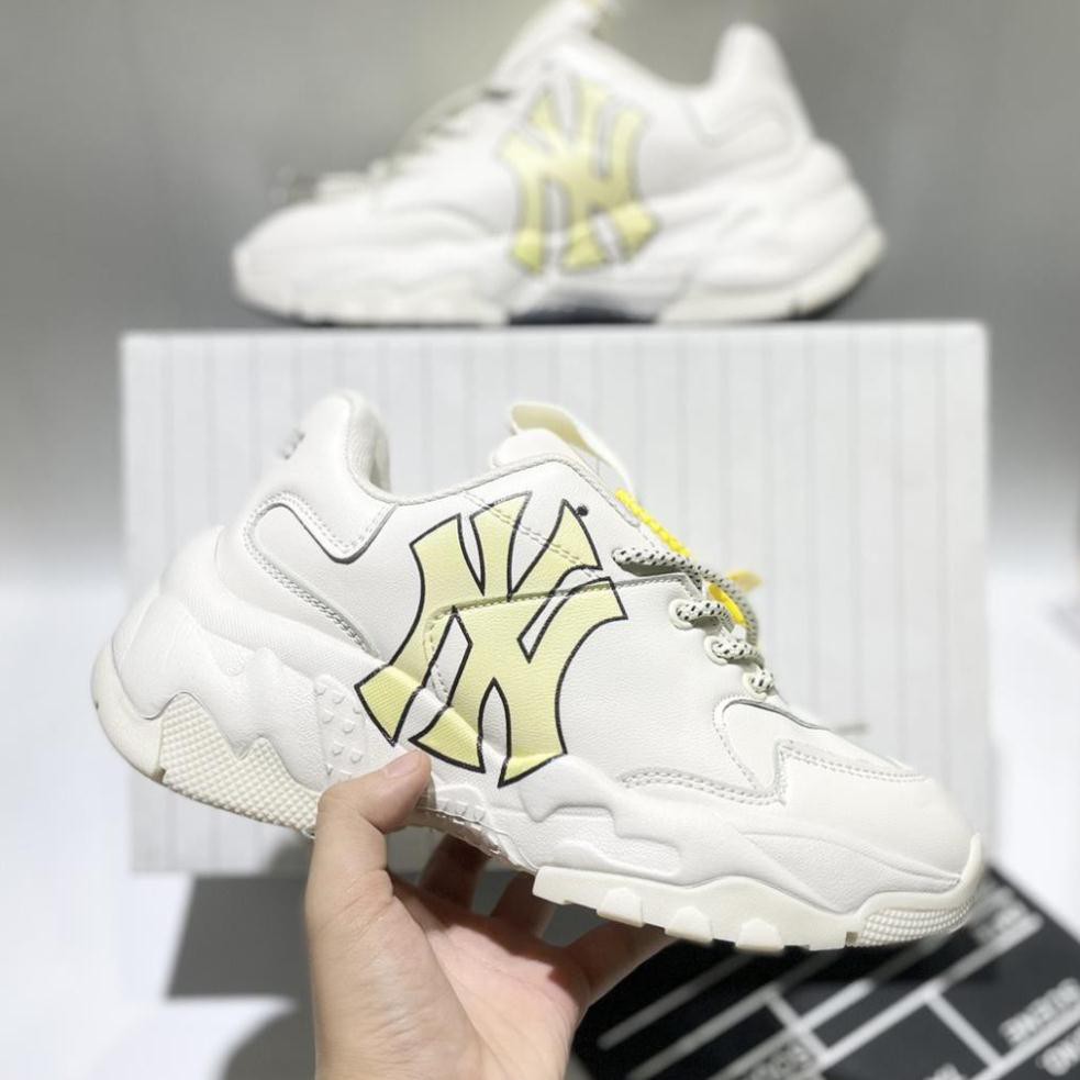 Giày Sneaker NY vàng - Boston Hàn Quốc tăng chiều cao [Lưu ý:chuẩn 1:1 Đế Tách] Nam Nữ | BigBuy360 - bigbuy360.vn