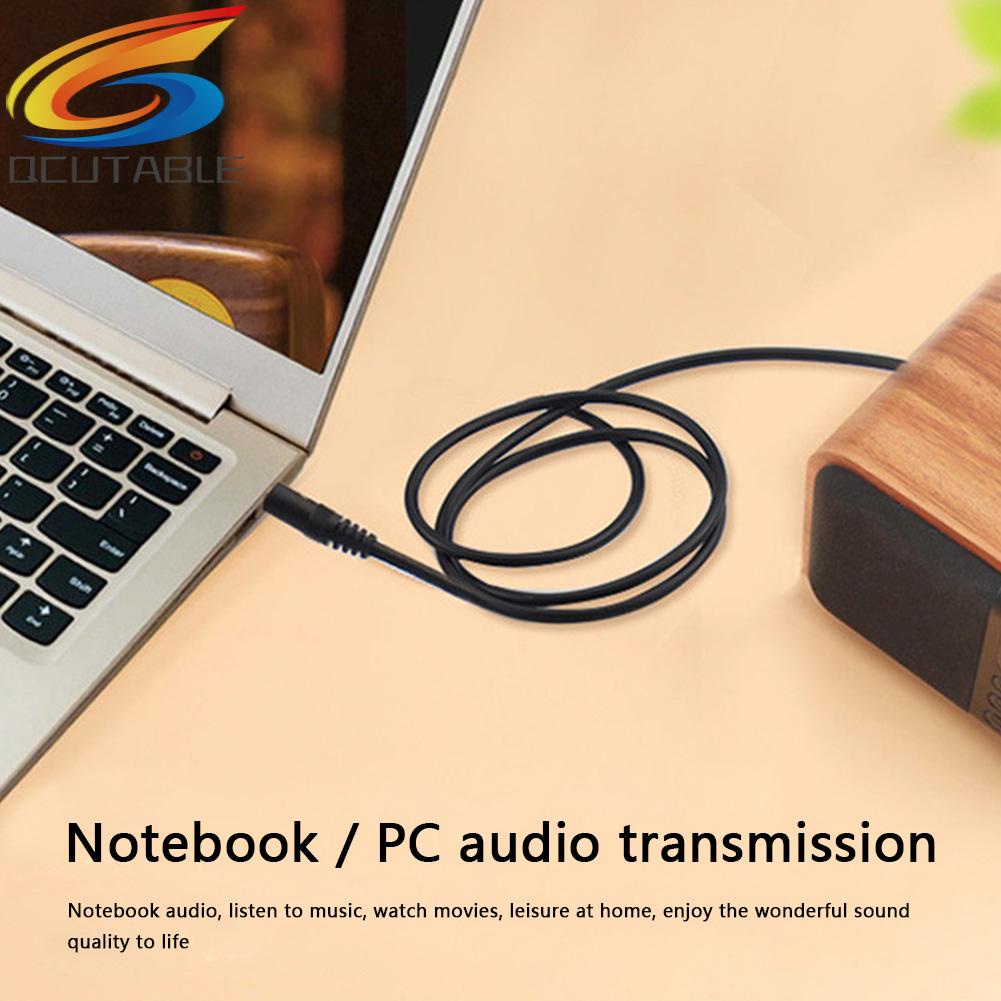 Cáp Âm Thanh Tai Nghe Jack 3.5mm Cho Điện Thoại Máy Tính