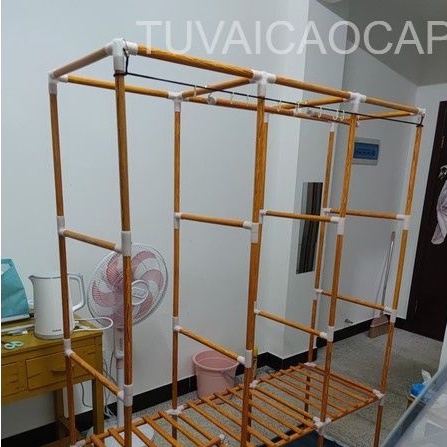 Tủ vải khung gỗ m3