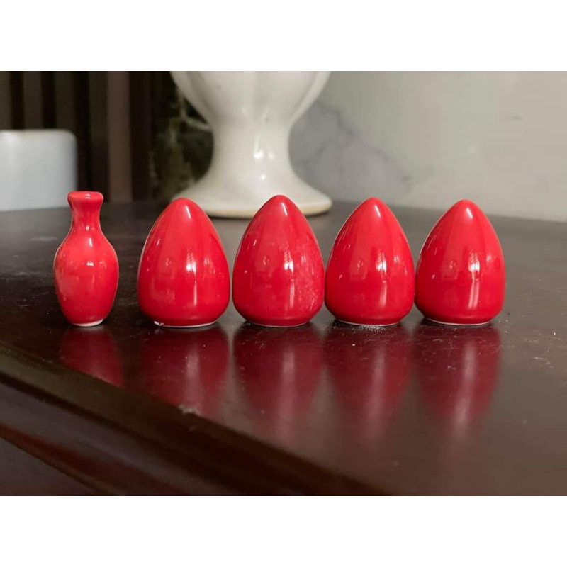 Combo 5 món cóng sứ khuyên màu lên lồng siêu nét