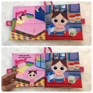 Sách vải Baby's day