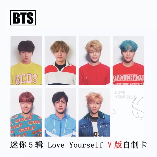 Set card Love Yourself HER (4 Ver) BTS