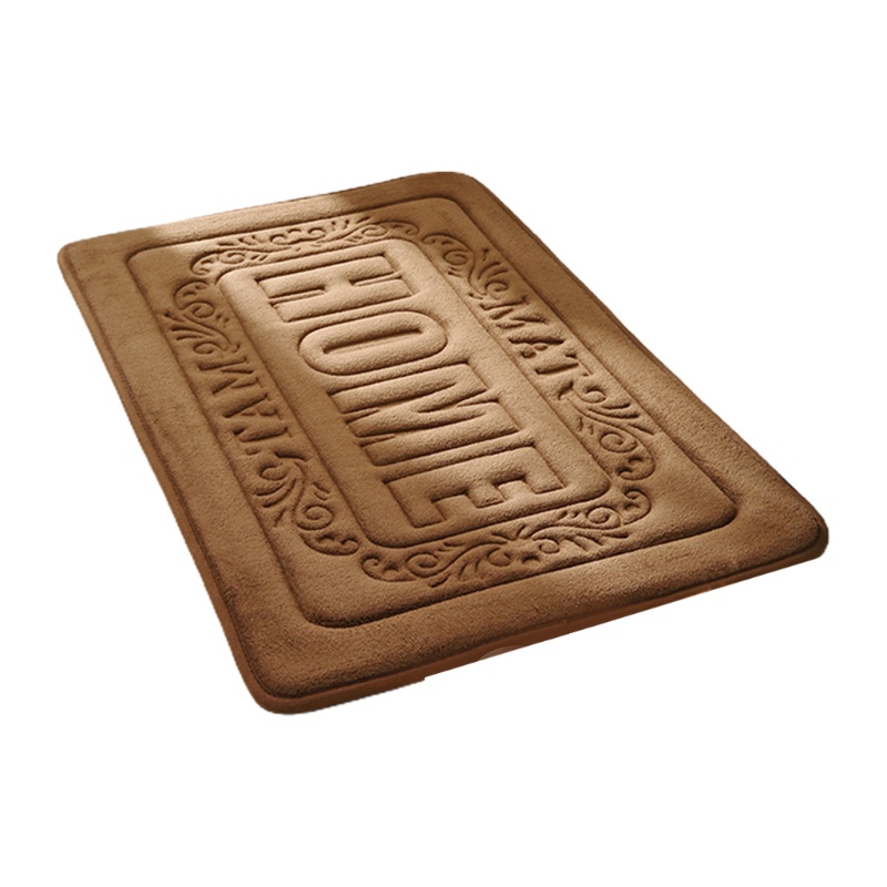 Thảm lót cửa chùi chân Mềm Mại Thấm Hút Tốt Chống Trượt Tiện Dụng Cho Phòng Tắm / Hành Lang