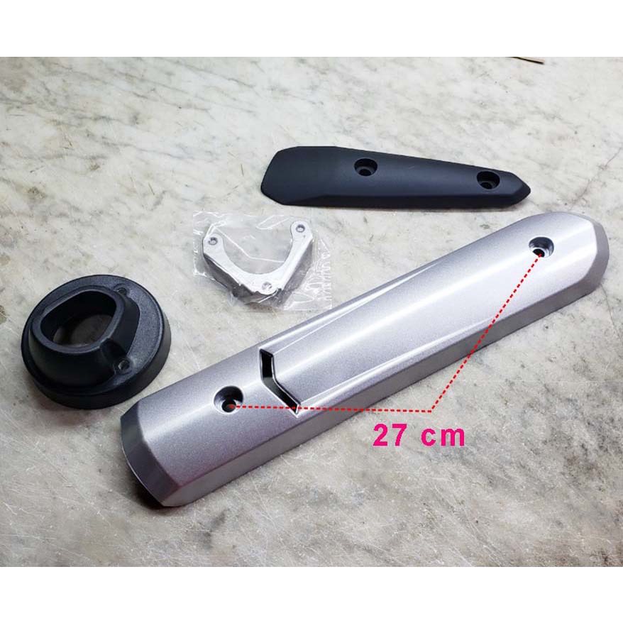 BỘ ỐP PÔ SPARK KÈM CHỤP PÔ TFX BẠC MỜ KHÔNG TEM