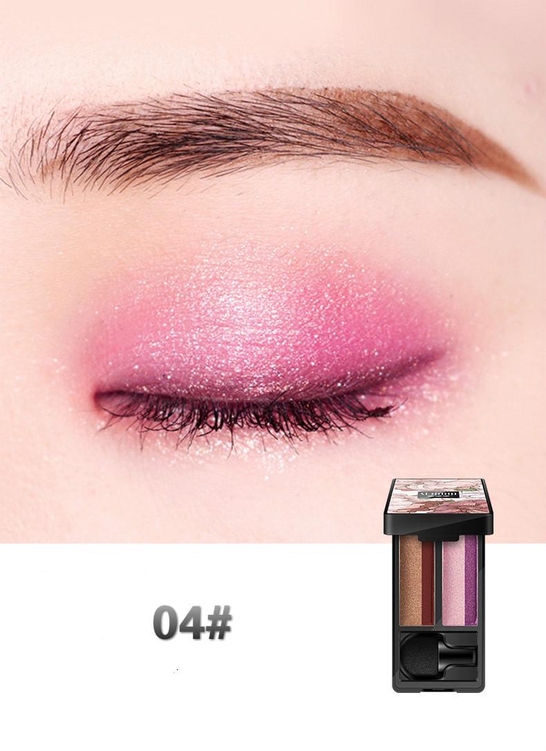 Bảng Phấn Trang Điểm Mắt SENANA Hai Màu Gradient Lấp Lánh Chống Thấm Nước 4.8g | BigBuy360 - bigbuy360.vn