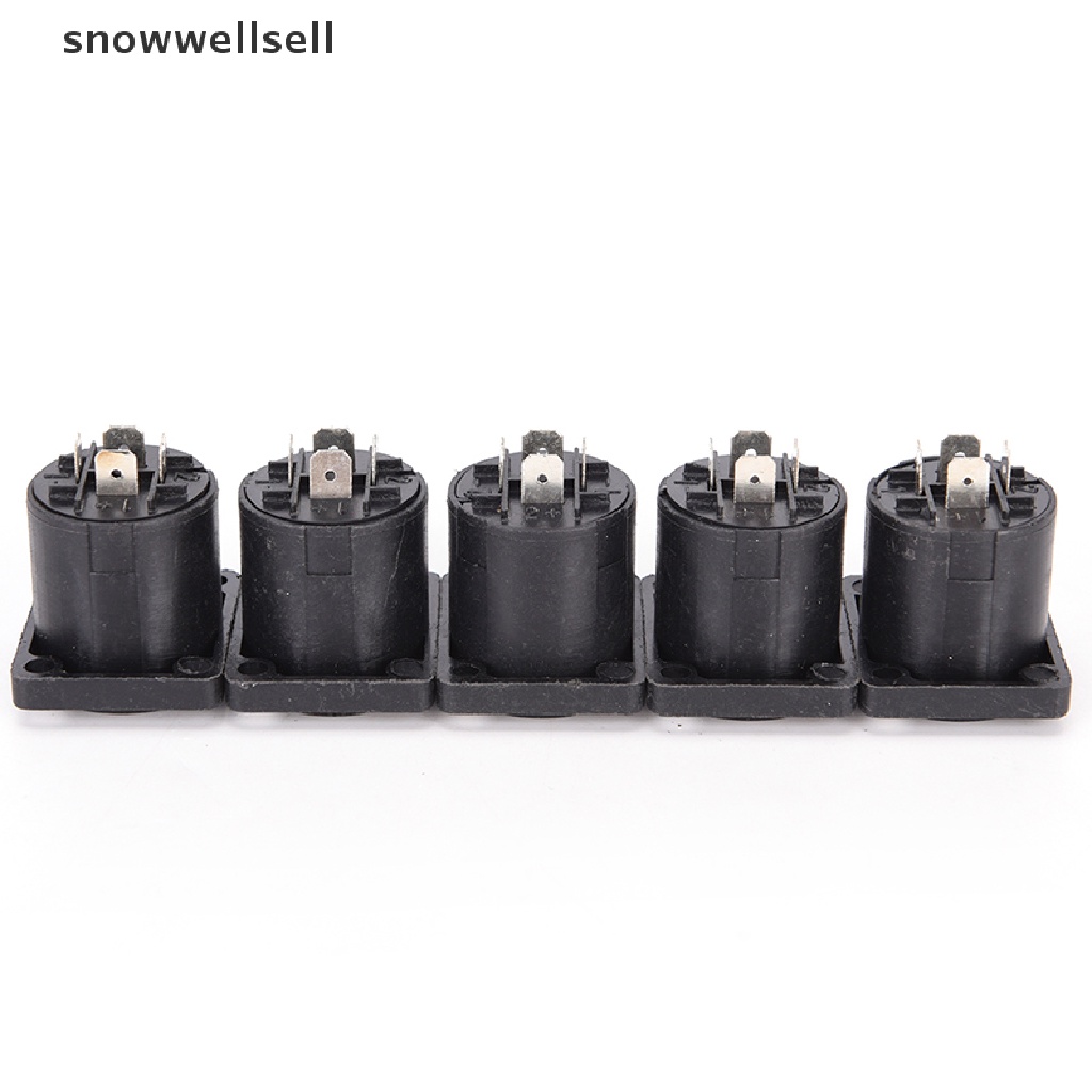 Set 10 Ổ Cắm Âm Thanh 4 Chấu Chuyên Dụng Chất Lượng Cao