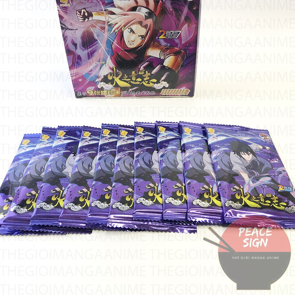 (M25) Set ảnh thẻ NARUTO card nhân phẩm NARUTO nhiều mẫu