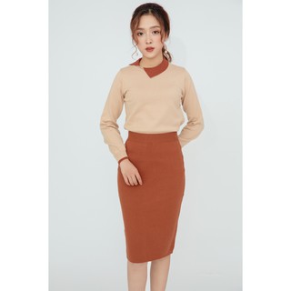 Áo len dài tay phối cổ - 20Again