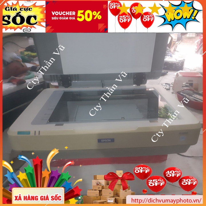 Máy scan cũ khổ A3 A4 Epson GT2000 hàng bền chất lượng đẹp ổn định có bảo hành NOVADO