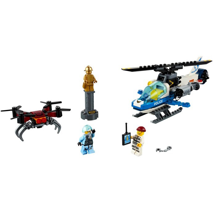 60207 LEGO® CITY Sky Police Drone Chase -  Cuộc truy bắt máy bay không người lái