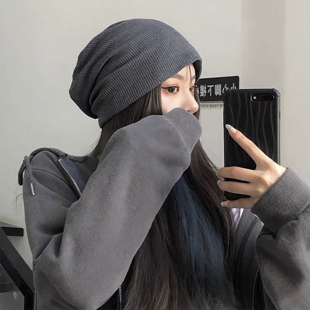 Mũ Len Trùm Đầu Phong Cách Năng Động Cá Tính Cho Nam Nữ Chống Lạnh Giữ Ấm Mùa Đông M6