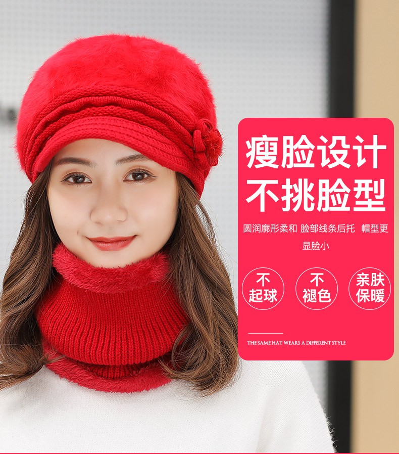 Nón len ấm áp thời trang dành cho nữ