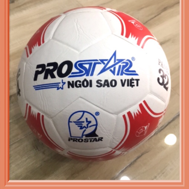 Banh Bóng Đá Da Dán Prostar Size 4 TẶNG KIM BƠM