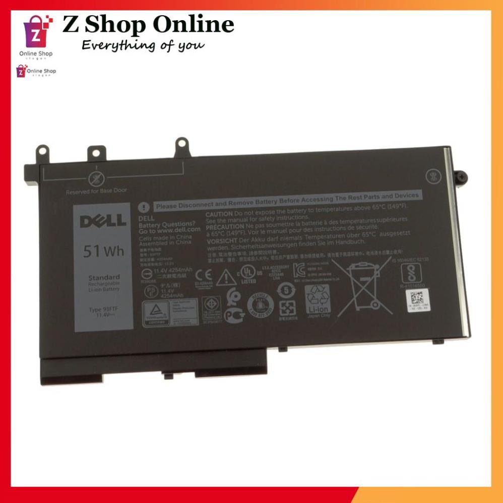 💖 Pin Laptop Dell Latitude E5480 (mã pin ) 93FTF Zin