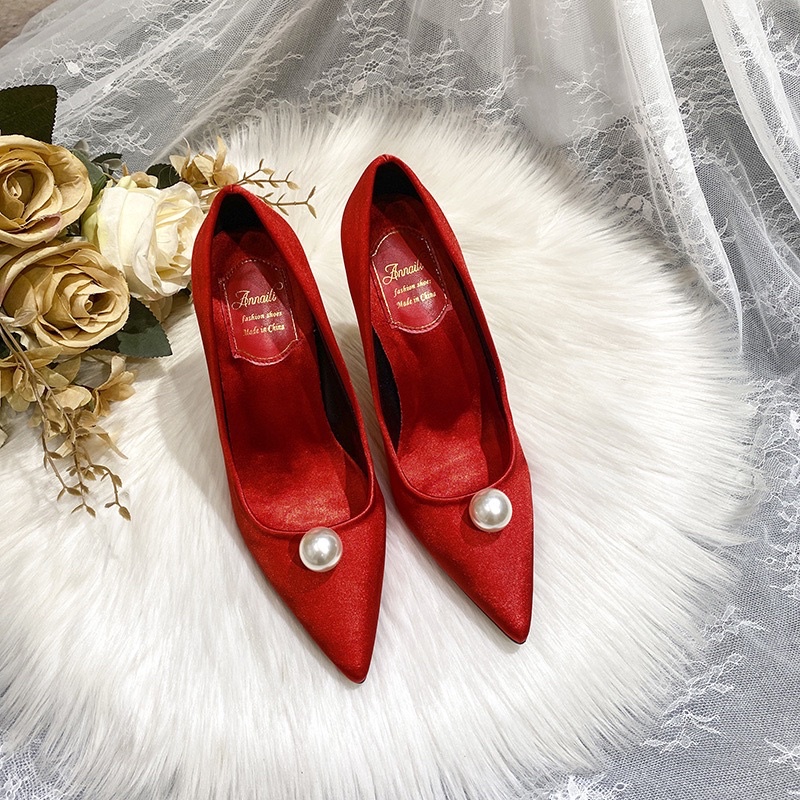 GIÀY CƯỚI ĐÍNH CHÂU CAO CẤP