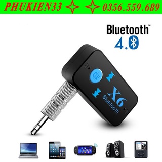 Usb bluetooth x6 3in1 cho xe hơi, amply, loa