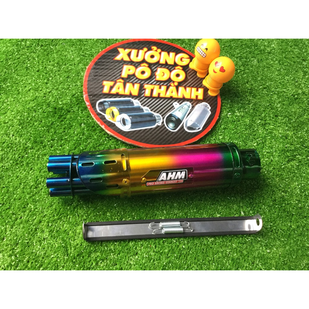 Pô 6 nòng full cổ inox 2 khúc 304 exciter, winer, sonic