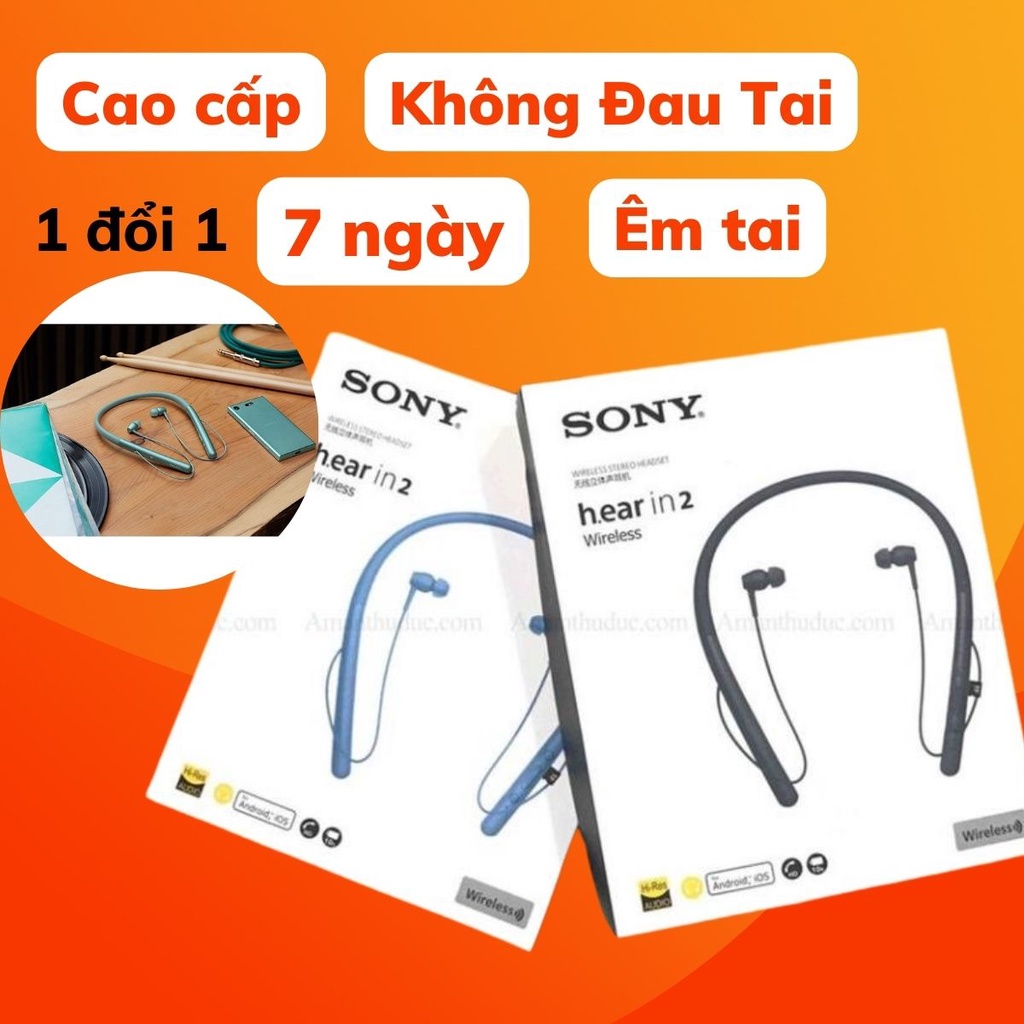 Tai nghe Bluetooth Mini Sony -H700 Sport âm thanh chuẩn, Âm Thanh Đỉnh Cao, Nhạc Siêu Hay, Pin siêu trâu