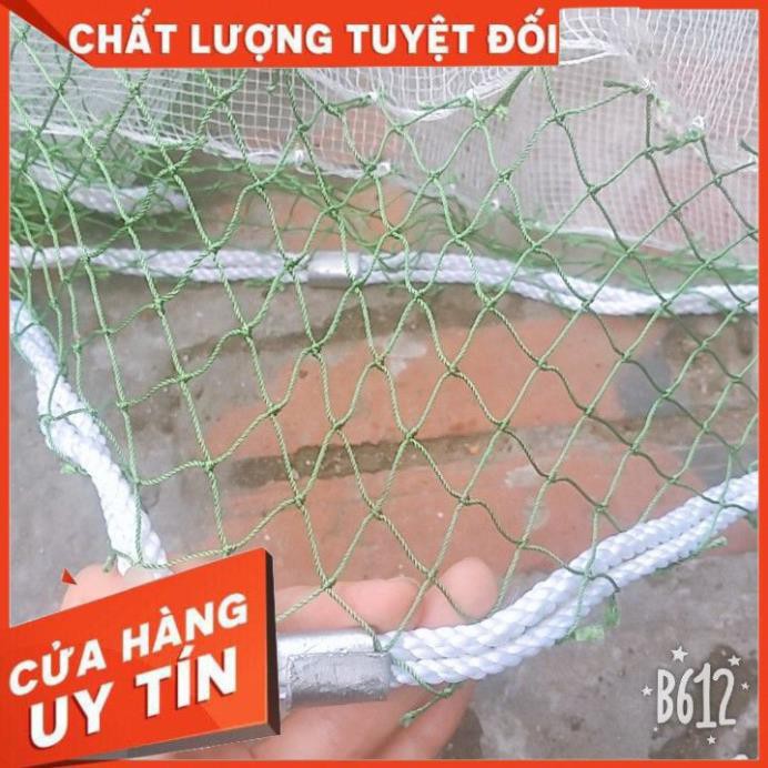 Lưới Vét Cá Tôm Cao 2m dài 20m 30m Hàng Chất Lượng Cao Gia Công hàng chất lượng 1