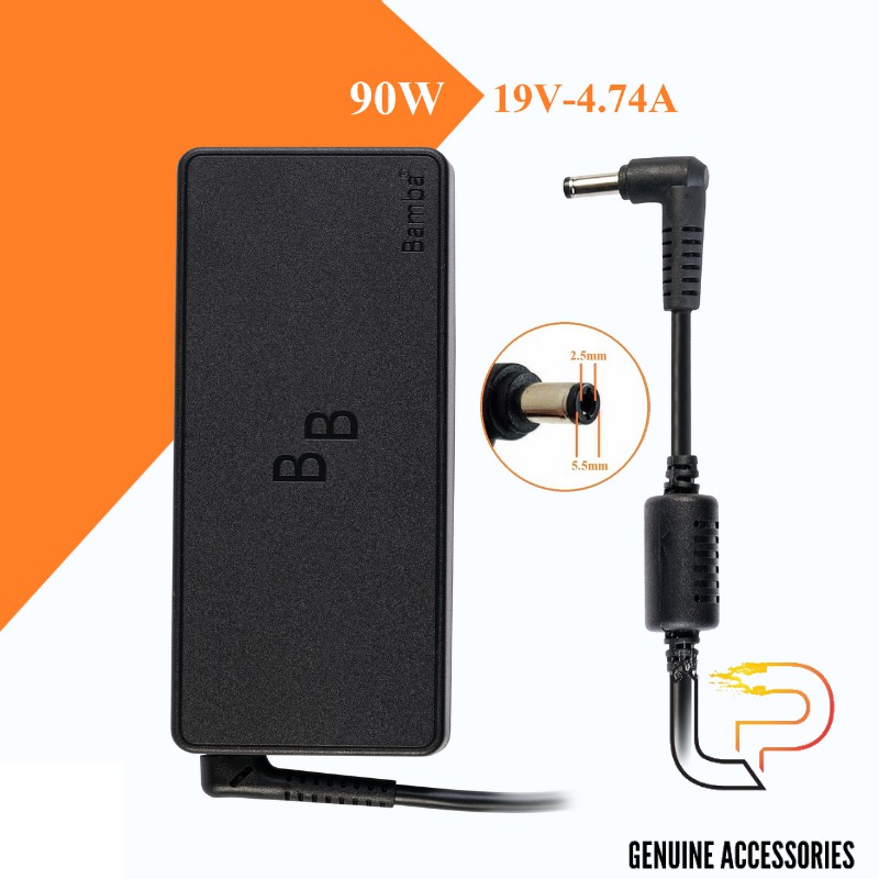 BỘ SẠC LAPTOP 19V-4.74A BAMBA -  ADAPTER SỬ DỤNG CHO LAPTOP 19V-4.74A BAMBA