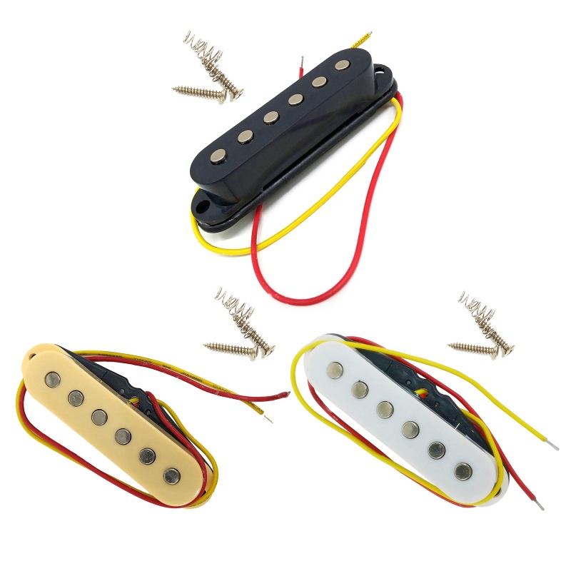 Bộ Phụ Kiện Humbuckers Thay Thế Cho Đàn Guitar Điện ST SQ 6 Dây Có Lò Xo Và Ốc Vít Lò Xo