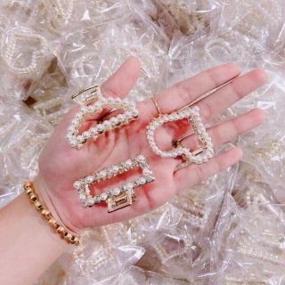 [sale] kẹp càng cua ngọc trai hàn quốc