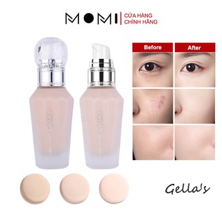 Kem nền che khuyết điểm nội địa trung Gella's chống nắng kiềm dầu