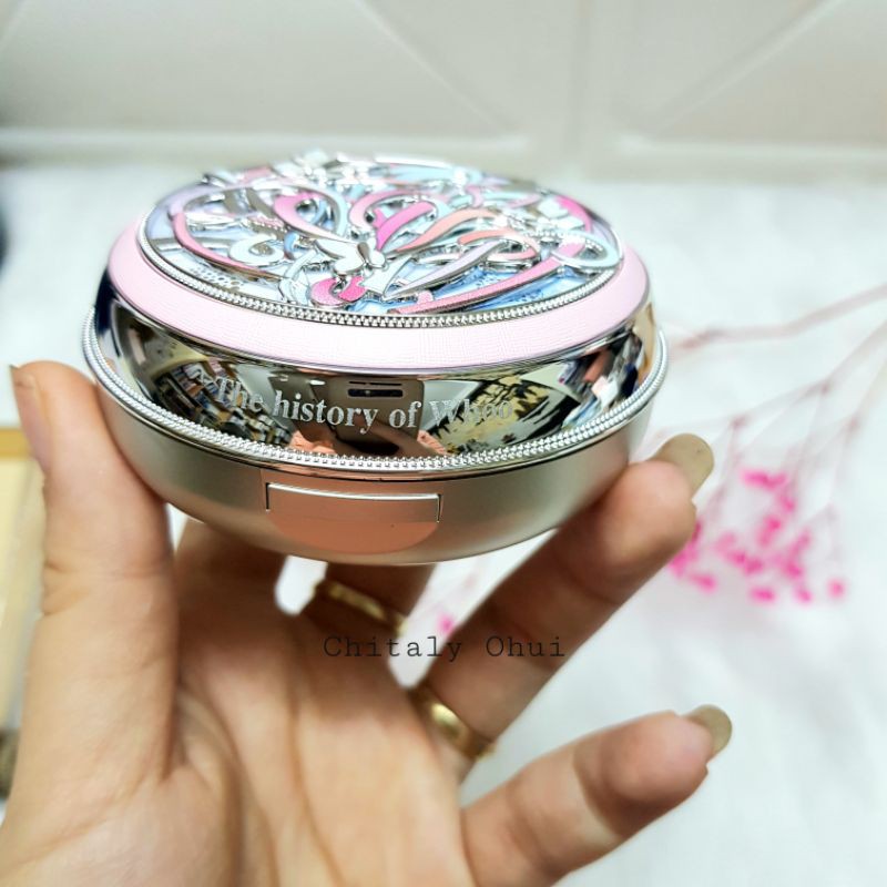 🌸[Bản Limited 2021]Set phấn nước Whoo Radiant White moisture cushion foundation tặng cặp lót nền 8ml | BigBuy360 - bigbuy360.vn