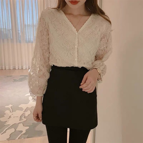 3107AR -ÁO REN NỮ ĐẸP GIÁ DẺ