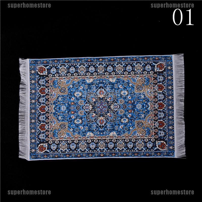 Thảm Hoa 10 * 15cm Tỉ Lệ 1 / 12 Dùng Trang Trí Nhà Búp Bê