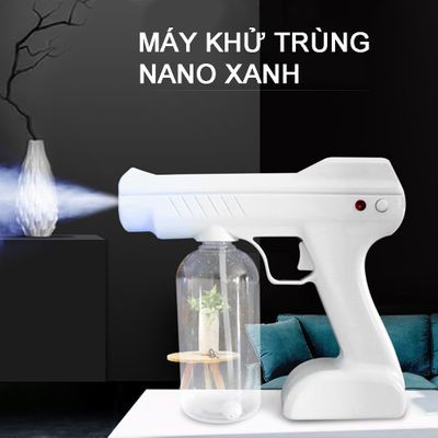 Máy khử khuẩn nano cầm tay - Súng xịt diệt khuẩn - Chống dịch siêu tiện lợi [ BẢO HÀNH 12 THÁNG]