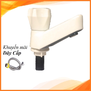 Vòi chậu lavabo rửa mặt lạnh nhựa ABS 4016